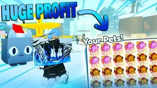Trading Away HUGE FESTIVE CAT in Pet Simulator X!