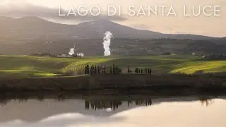 Long exposures at sunrise at LAKE SANTA LUCE | Tuscan landscape photography vlog