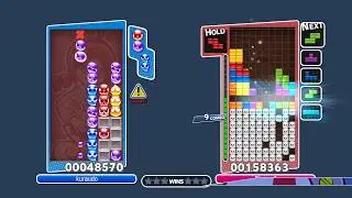 [Puyo Puyo Tetris AI] Zetris (C4W) vs kuraudo (くらうど) (4)