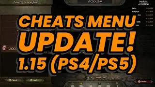 Mount & Blade II Bannerlord [PS4/PS5]: Update 1.15 (v1.2.7.) - Cheats Menu on top of my own Cheats!