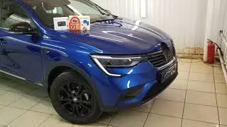 Renault Arkana - установили Starline S96, антихром, установили спойлер, забронировали фары