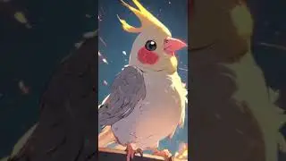 Cute Animated Chibi Birds #cute #cutebirds  #midjourney