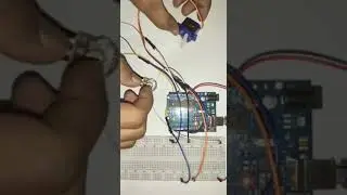 Controlling Servomotor by Potentiometer!! #arduino #arduinoproject #electronics