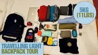 [2016] Travelling Light 5kg (11lbs) backpack tour with a laptop
