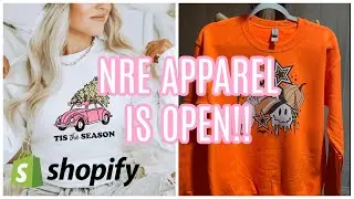 NRE APPAREL IS OPEN FOR BUSINESS