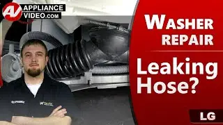 LG Washer Water Leak at Pump Hose - Diagnostic & Repair