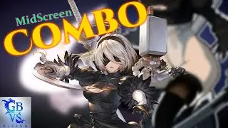 6424 Damage Midscreen to corner combo (2b)