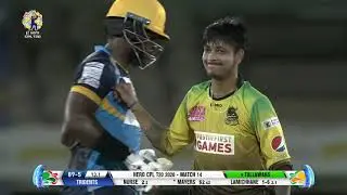 Sandeep Lamichhane Bowling In Cplt20 2020 ll  Barbados Tridents  v Jamaica Tallawahs ll Match 14