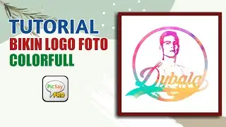 CARA MEMBUAT LOGO FOTO WAJAH COLORFULL PICSAYPRO