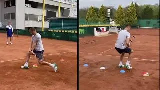 Jiří Lehečka Effective Tennis Footwork Drills 🔥