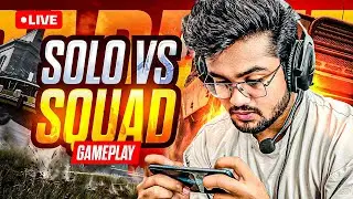 🔥Solo Vs Squad Gameplays are Back! #shortslive #bgmilive