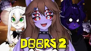 JOGANDO ROBLOX DOORS 2 PELA PRIMEIRA VEZ