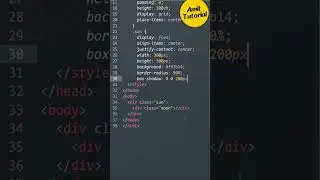 Eclipse Using HTMl & CSS #shortsfeed #shorts #shortsviral #amittutorial
