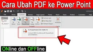 Cara Mengubah PDF ke Power Point secara Online dan Offline