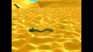 3d max: Анимация змеи