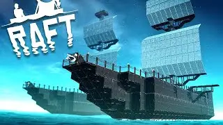 КТО ЛУЧШЕ ПОСТРОИТ КОРАБЛЬ В RAFT!!!