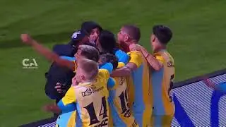 Gol de Fernando Martínez. Temperley 1 - River 1. 16avos. Duodécima edición.