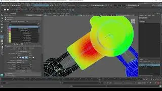 11 Hardsurface Weight Painting - Maya Mech Arm Rigging