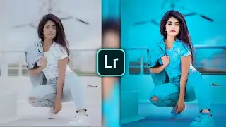 Lightroom Blue And Black Tone Photo Editing | Lr Photo Editing | Lr Free Preset Download