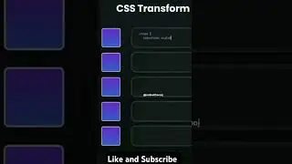 CSS Transformation 