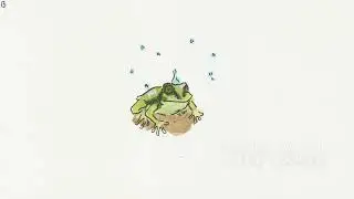 One Piece frog, traditional animation