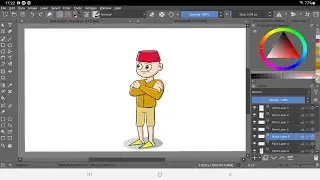 krita character drawing