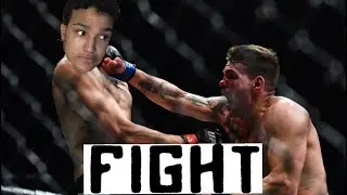 My first fight!!