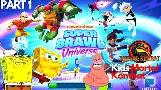 Super Brawl Universe PART 1 Unlocking SpongeBob Mission Quest