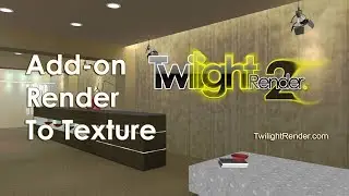 Twilight Render Tutorial Render To Texture Baking in SketchUp