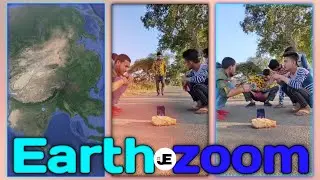 पृथ्वी जूम होने वाले वीडियो कैसे बनाएं ||earth zooming video || earth zoom effect in kinemaster ||