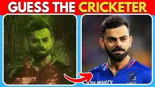 Can You Guess the Cricketer By The Illusions? | Cricket IPL Quiz 2024
