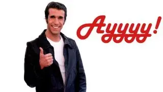 Fonzie Cleave RBG with The Fonz