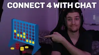 So I played Connect 4 With Chat