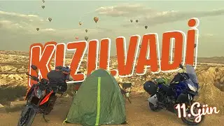 2 Yoldaş, 2 Motor, En Doğuya | Son Bölüm TURA VEDA | Ürgüp Kızıl Vadide Balonları İzledik !!!