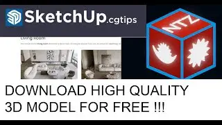 Get free super high quality 3D model from SketchupCgtips