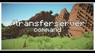 How to do the /transferserver Command in Minecraft PE - Command Block Series EP 7 | Amanda Danielle