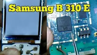 Samsung B310E White Display Automatic Pow On Lcd White 100% Solution