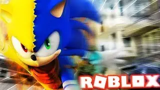 BECOMING SUPER SONIC IN ROBLOX | Roblox - Sonic World Adventure