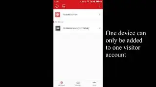 How to Use Visitor Mode in the Hik-Connect App
