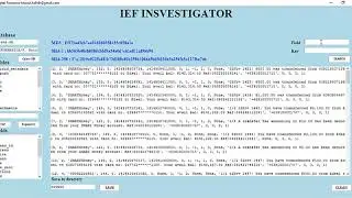 FORENSICS TOOLS||NETWORKING & INDICATORS OF COMPROMISE||IEF PARSER