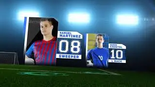 Soccer Starting Lineup - After Effects Template