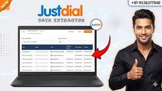 How to scrape data from just dial | justdial data extractor software download free 