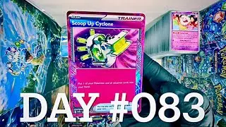 DAY #083 POKÉMON CHALLENGE OPENING X2 BOOSTER PACKS EVERY SINGLE DAY OF 2025: SHROUDED FABLE