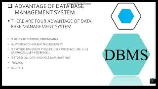 Advantages and Disadvantages of DBMS | DBMS Course | What is Database |