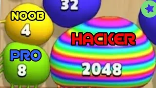 NOOB vs PRO vs HACKER in Blob Merge 3D