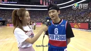[Vietsub] Phỏng vấn Bạch Kính Đình giải bóng rổ Super Penguin 2018