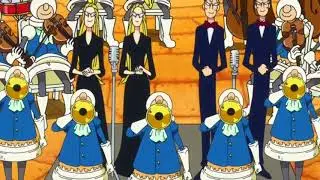 One piece- La boda de Sanji y Pudding