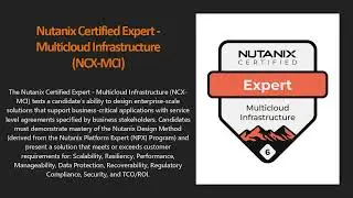 NCX-MCI Exam Prep Guide | Nutanix Certified Expert in Multicloud Infrastructure