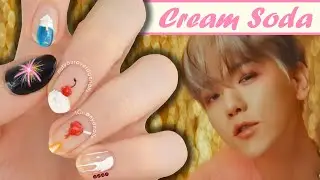 EXO "Cream Soda" Nail Art Tutorial