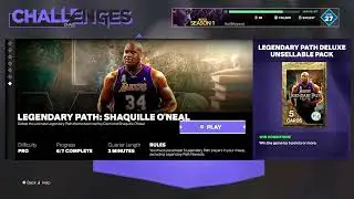 Legendary Path Shaq Spotlight Challenge Tutorial Get 2 FREE Packs!!!